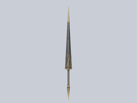 Fantasy lance Modello 3D