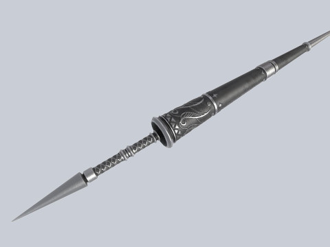 Fantasy lance 3D Model