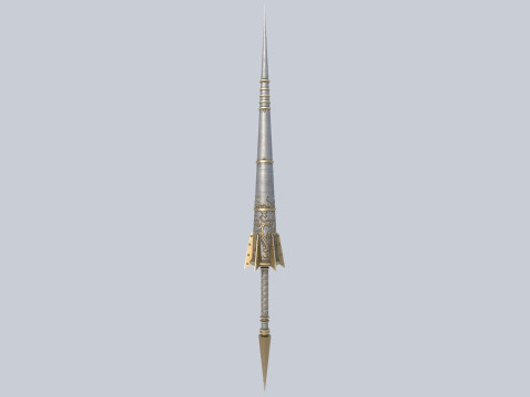 Fantasy lance 3D-Modell