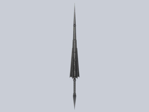 Fantasy lance 3D 模型