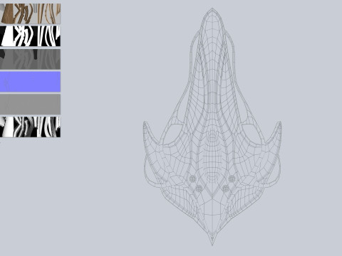 Alien spacecraft 3D 모델