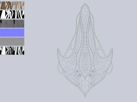 Veicolo spaziale alieno Modello 3D