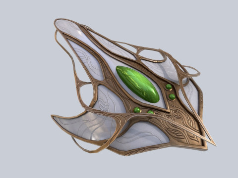 Alien spacecraft 3D 모델
