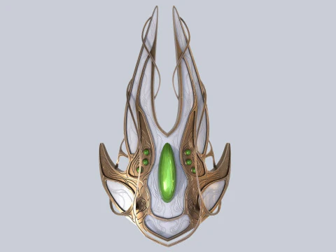 Veicolo spaziale alieno Modello 3D