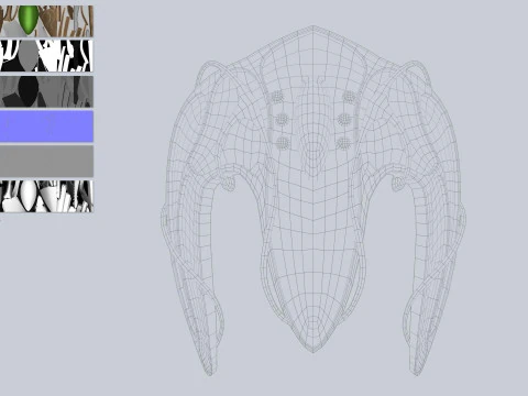 Buitenaards ruimtevaartuig 3D Model