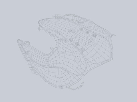 Alien spacecraft 3D Модель