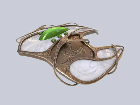 Buitenaards ruimtevaartuig 3D Model