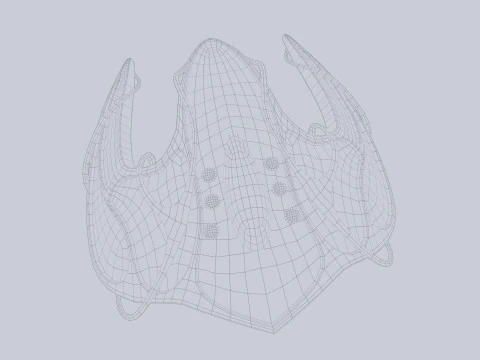 Buitenaards ruimtevaartuig 3D Model