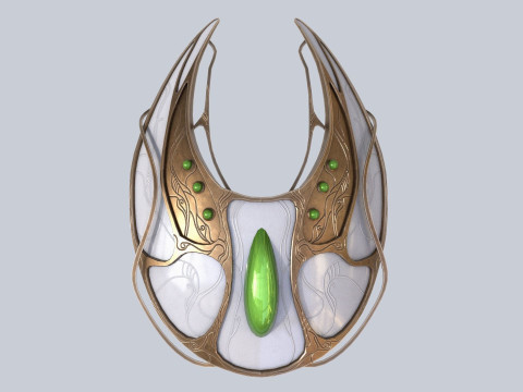 Alien spacecraft Modelo 3D