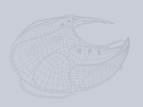 Alien spacecraft Modelo 3D