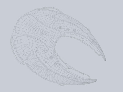 Alien spacecraft Modelo 3D