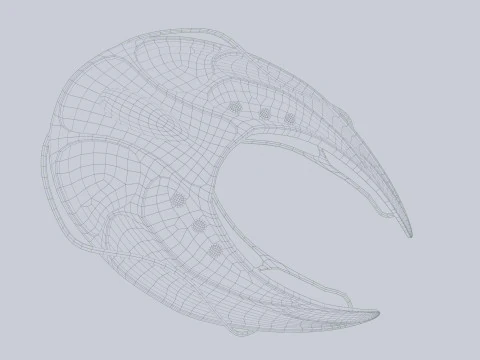 Veicolo spaziale alieno Modello 3D