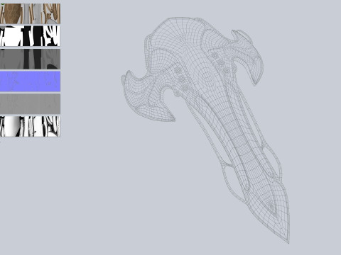 Alien spacecraft 3D Model