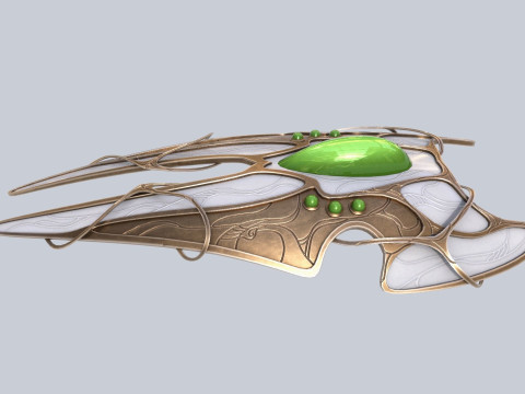 Alien spacecraft 3D 모델