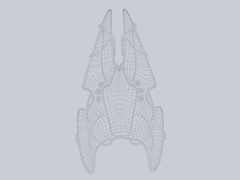 Alien spacecraft 3D 모델