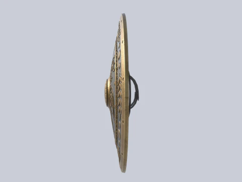 Gladiator shield 3D Model