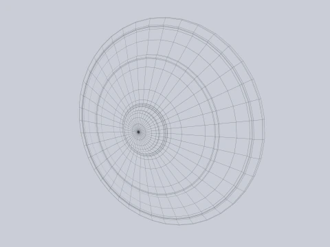 Gladiator shield 3D Model