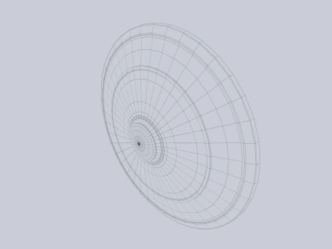 Gladiator shield 3D Model