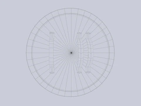 Gladiator shield 3D Model