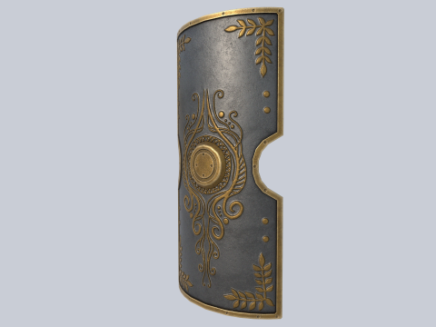 Gladiator shield 3D 모델