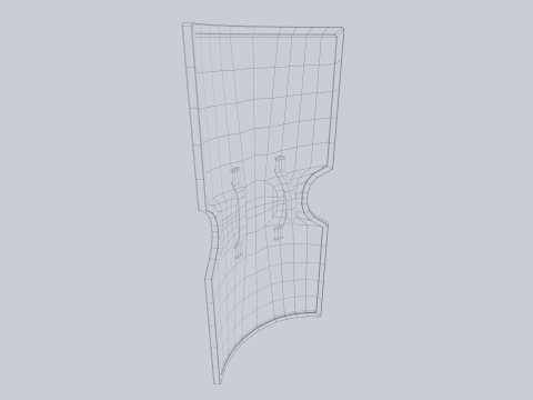 Gladiator shield 3D 모델