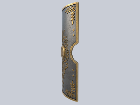 Gladiator shield 3D 모델