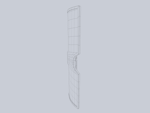 Gladiator shield 3D 모델