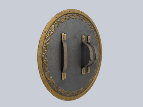 Gladiator shield 3D 모델