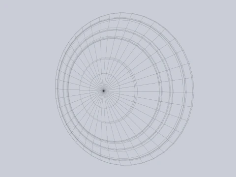 剣闘士の盾 3Dモデル