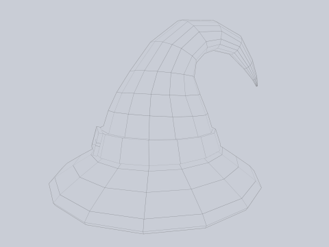 Halloween hat 3D Model