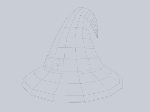 Halloween hat 3D Model