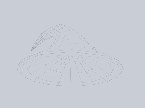 Halloween hat 3D Model