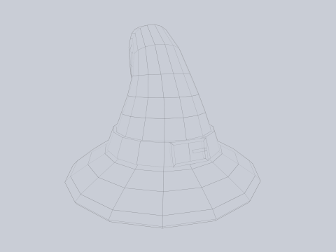 Halloween hat 3D Model