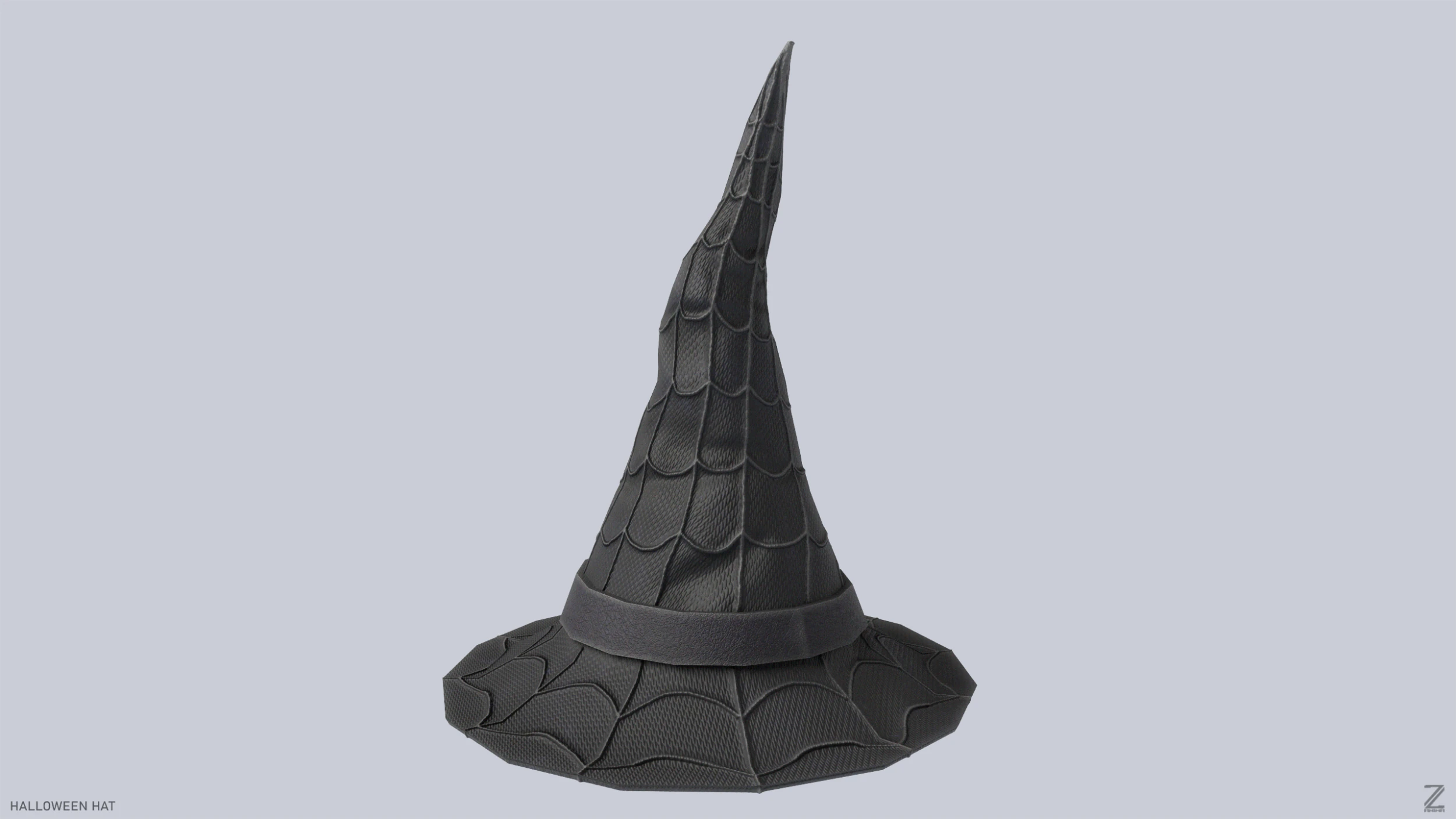 Halloween hat 3D Model .c4d .max .obj .3ds .fbx .stl .blend 