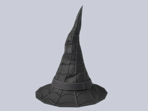 Chap&eacute;u de Halloween Modelo 3D