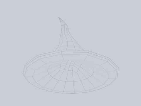 Halloween hat Modelo 3D