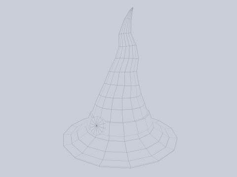 Halloween hat Modelo 3D