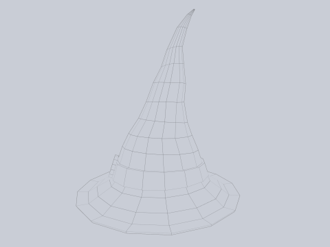 Halloween hat Modelo 3D