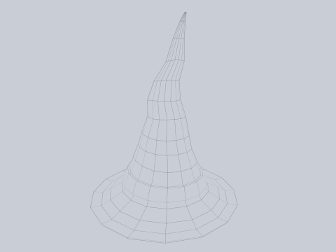 Halloween hat Modelo 3D