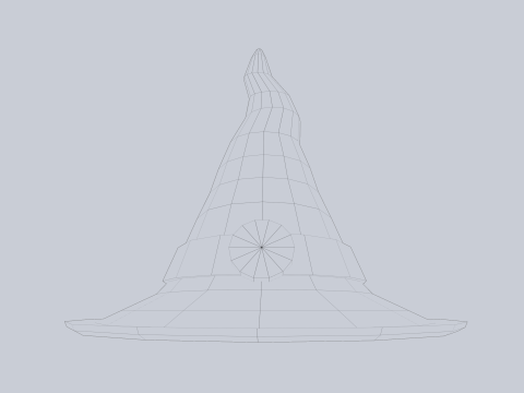Halloween hat Modelo 3D