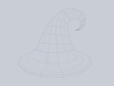 Halloween hat 3D Model