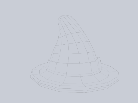 Halloween hat 3D Model