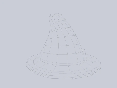 Halloween hat 3D Model