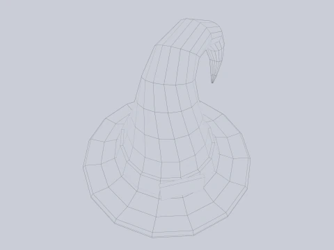 Halloween hat 3D Model