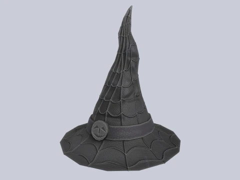Cole&ccedil;&atilde;o de chap&eacute;us de Halloween Modelo 3D