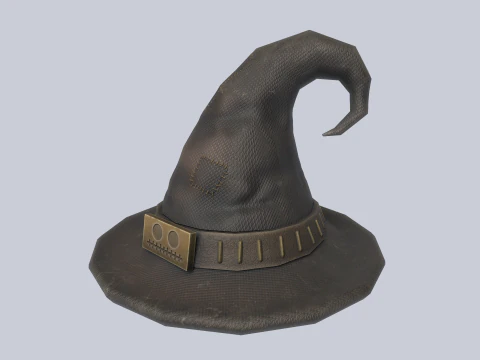 Cole&ccedil;&atilde;o de chap&eacute;us de Halloween Modelo 3D