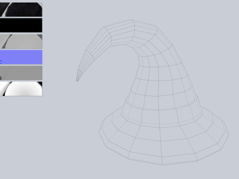Halloween hat collection 3D Model