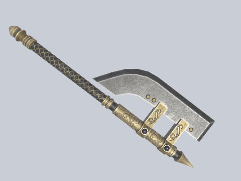Dark fantasy weapon 3D Модель