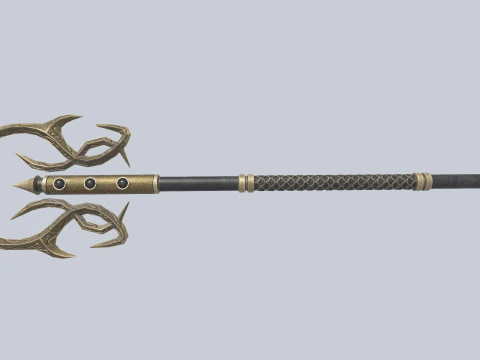 Karanlık fantezi silahı 3D Model