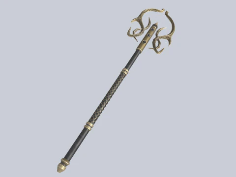 Karanlık fantezi silahı 3D Model